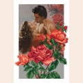 Набор для вышивания бисером МАТРЕНИН ПОСАД 37х49 "Розы любви"